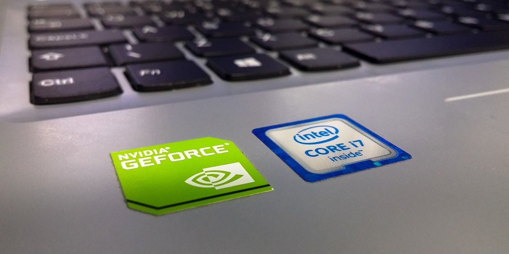 A NVIDIA GeForce sticker