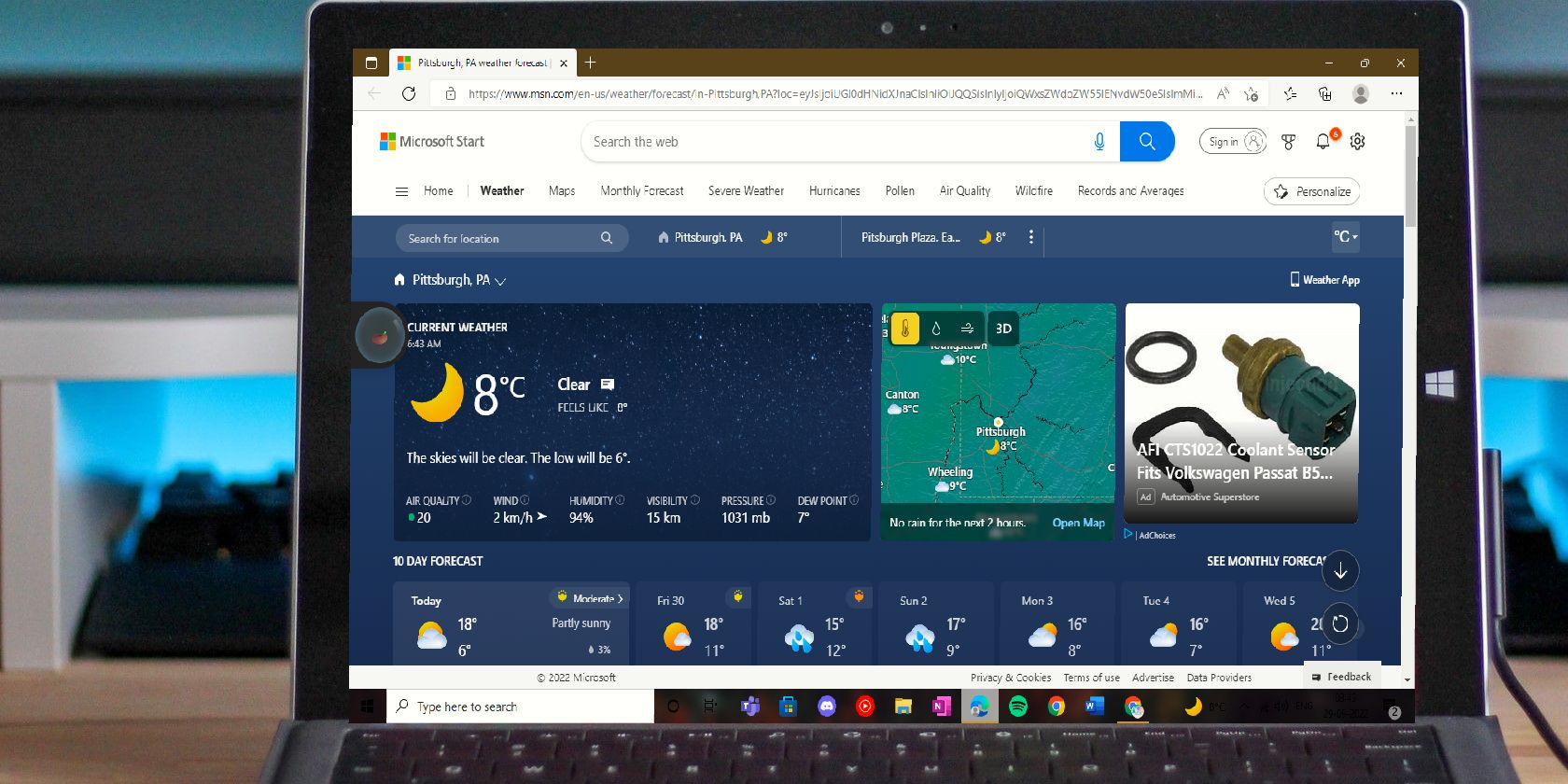 6 Chrome extensions to check weather from current tab