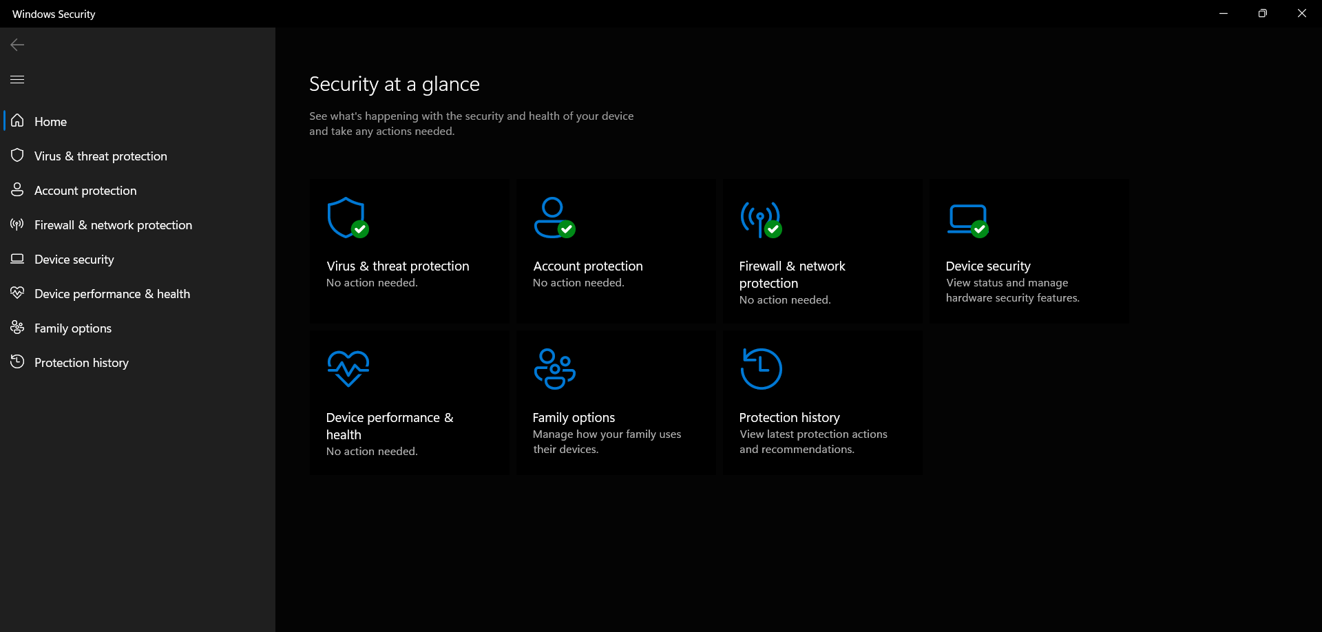 Windows Security Overview