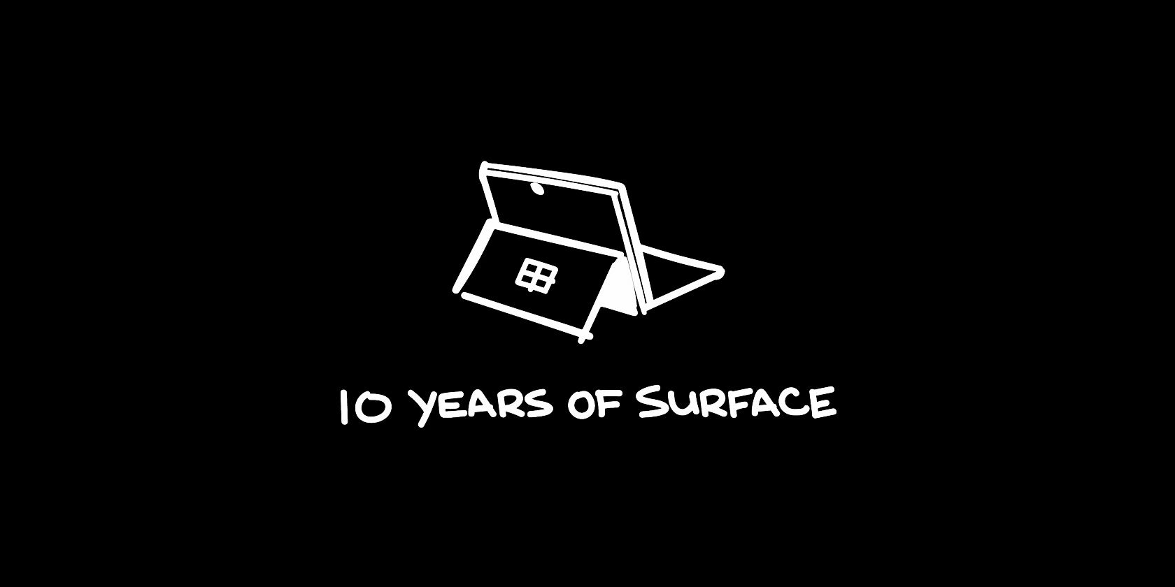 10 years of Microsoft Surface