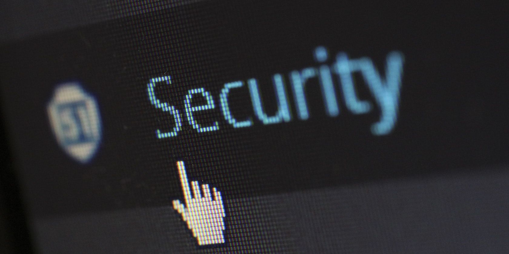 pointer focused on security