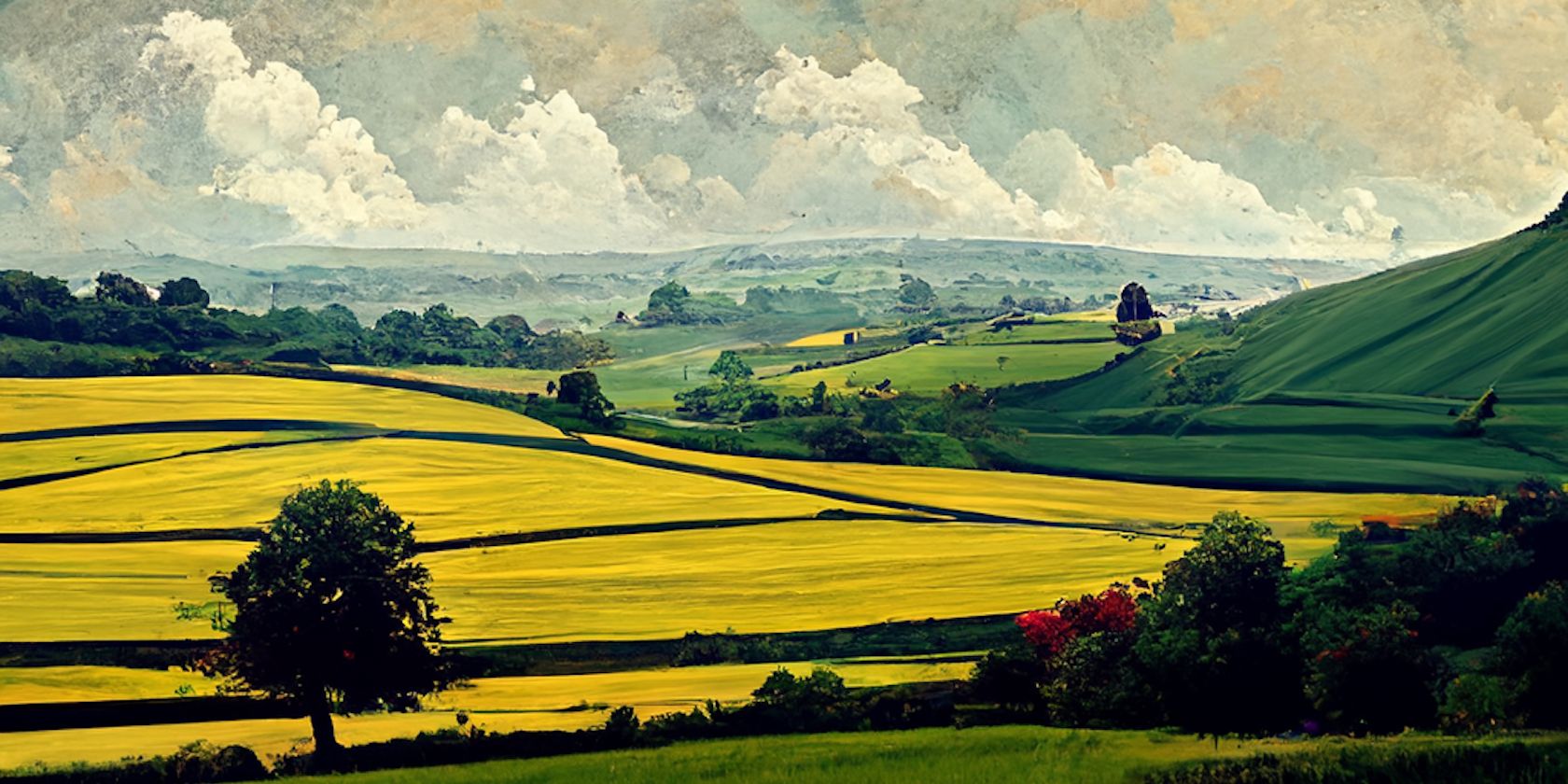 AI Image of the British Countryside
