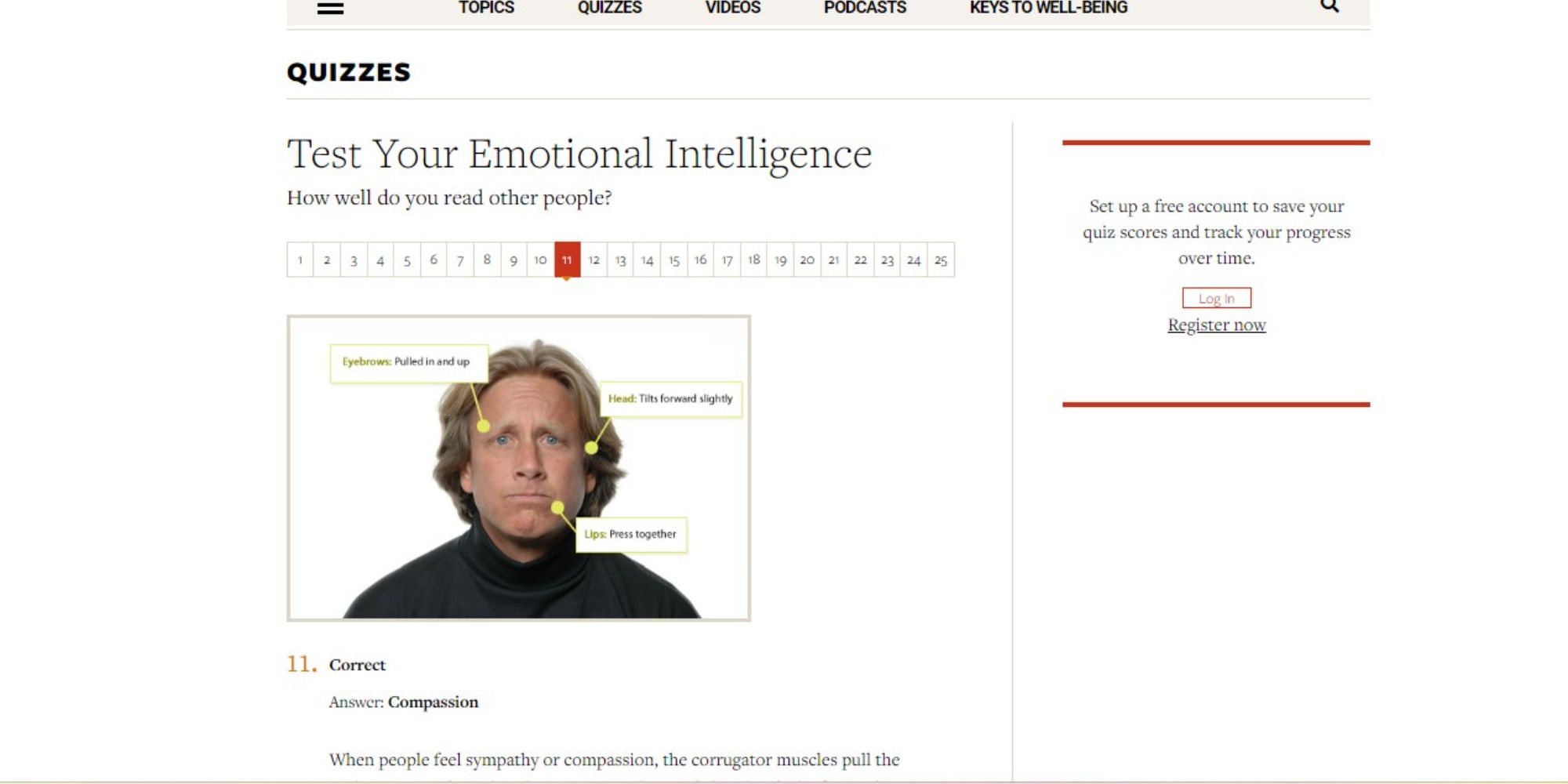 Berkeley emotional intelligence test in career profiling