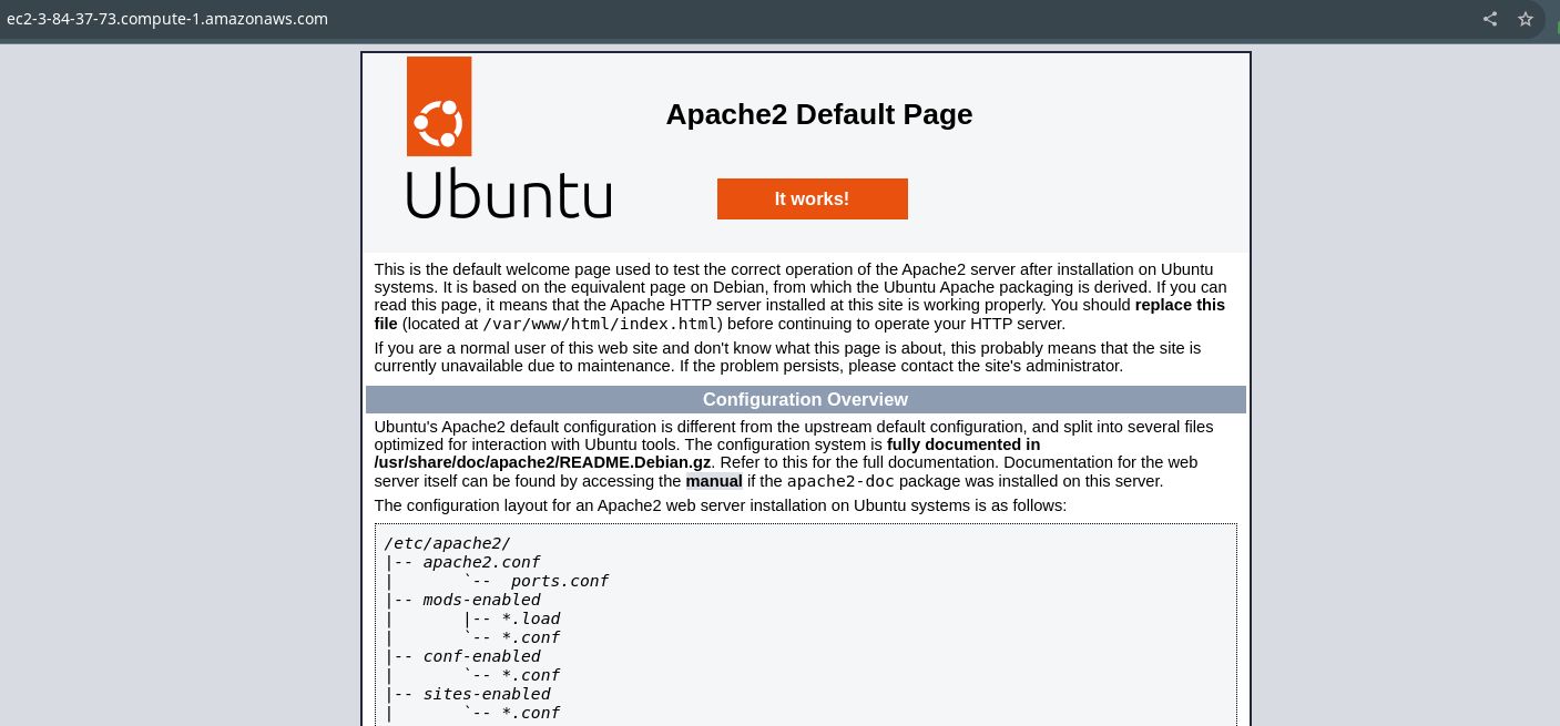 Apache Demo Page