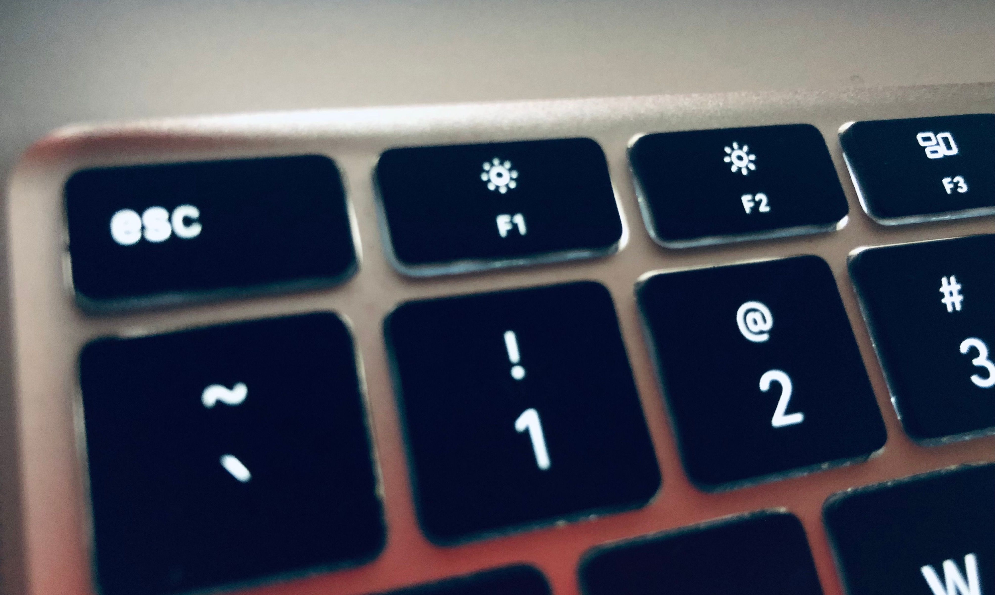 Brightness Buttons on MacBook Air