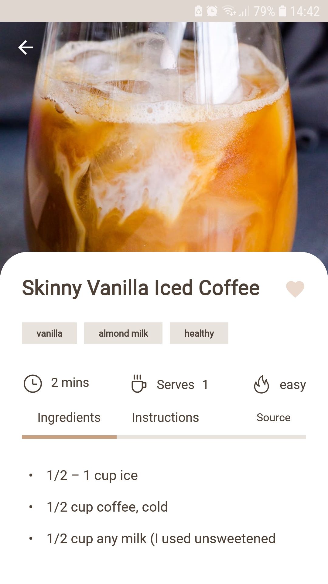 Coffeah mobile coffee recipes app