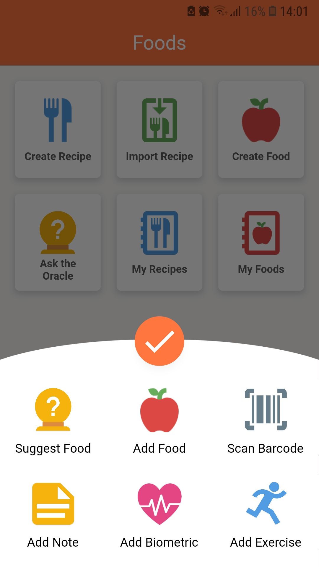 Cronometer nutrition and calorie tracker mobile app