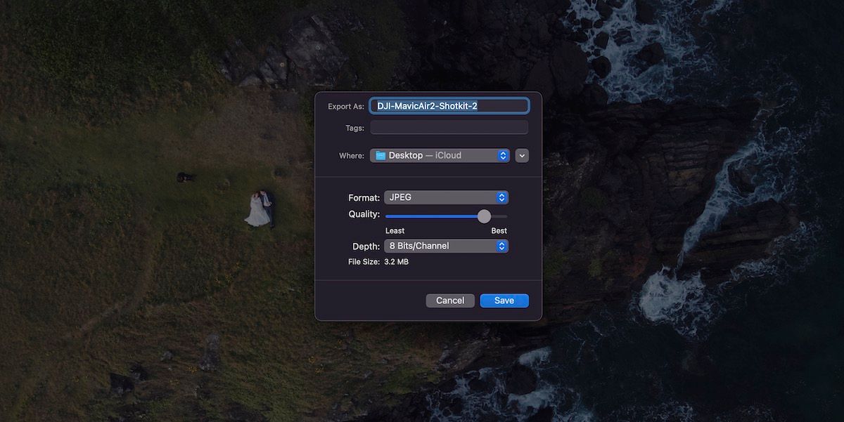 Customization Options while Exporting