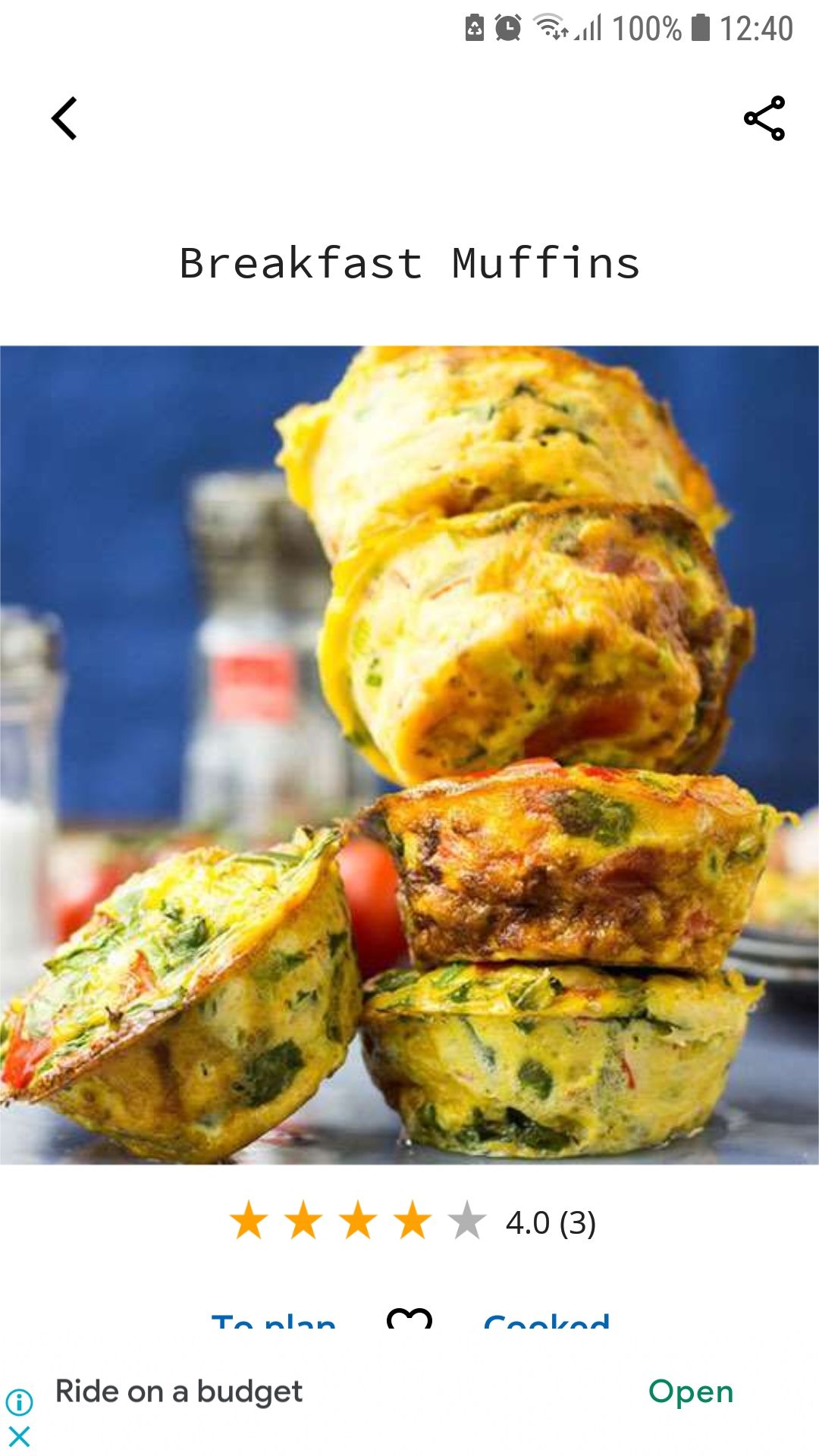 DIL Breakfast Recipes mobile breakfast recipe app muffins