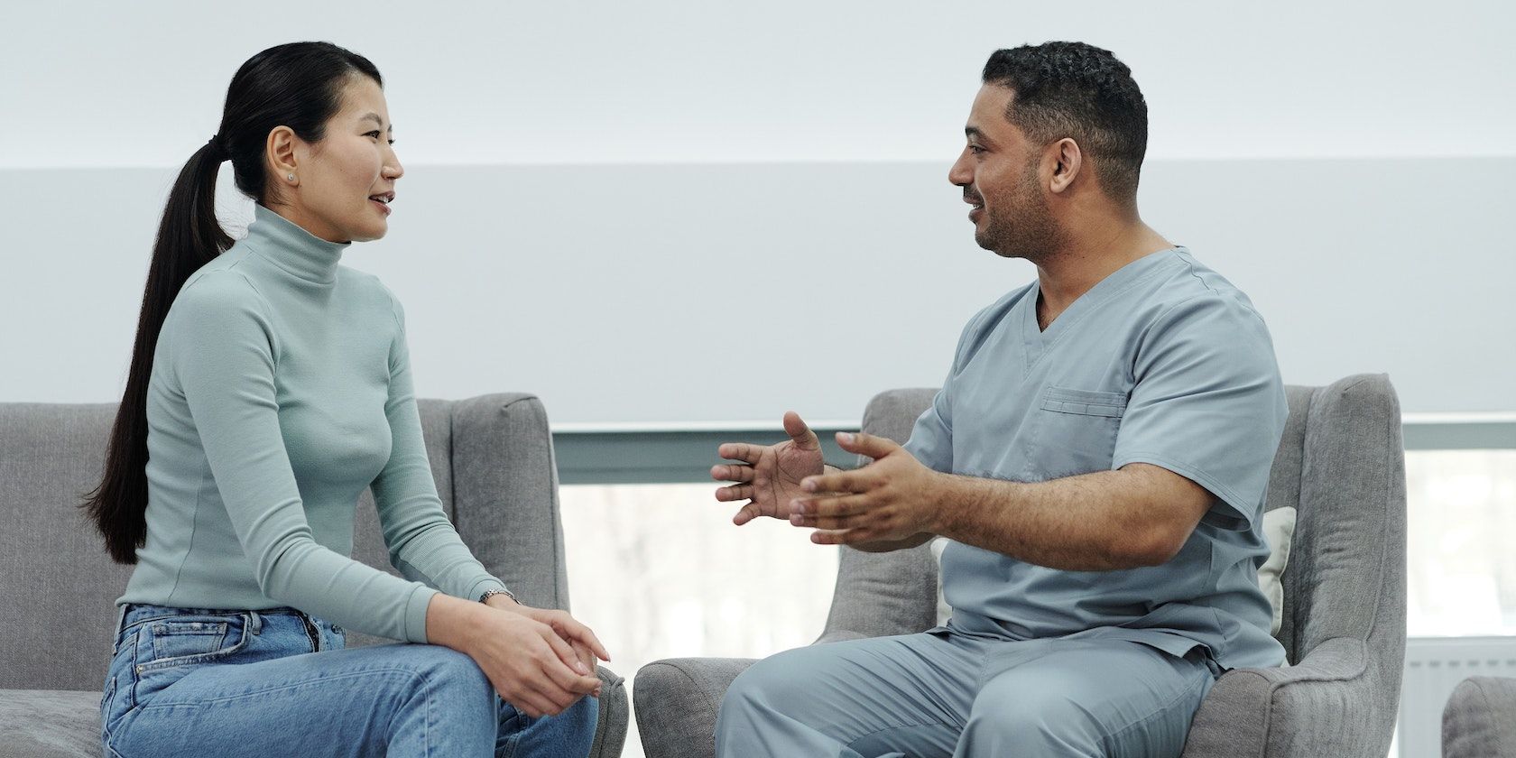 Doctor Talking to a Patient