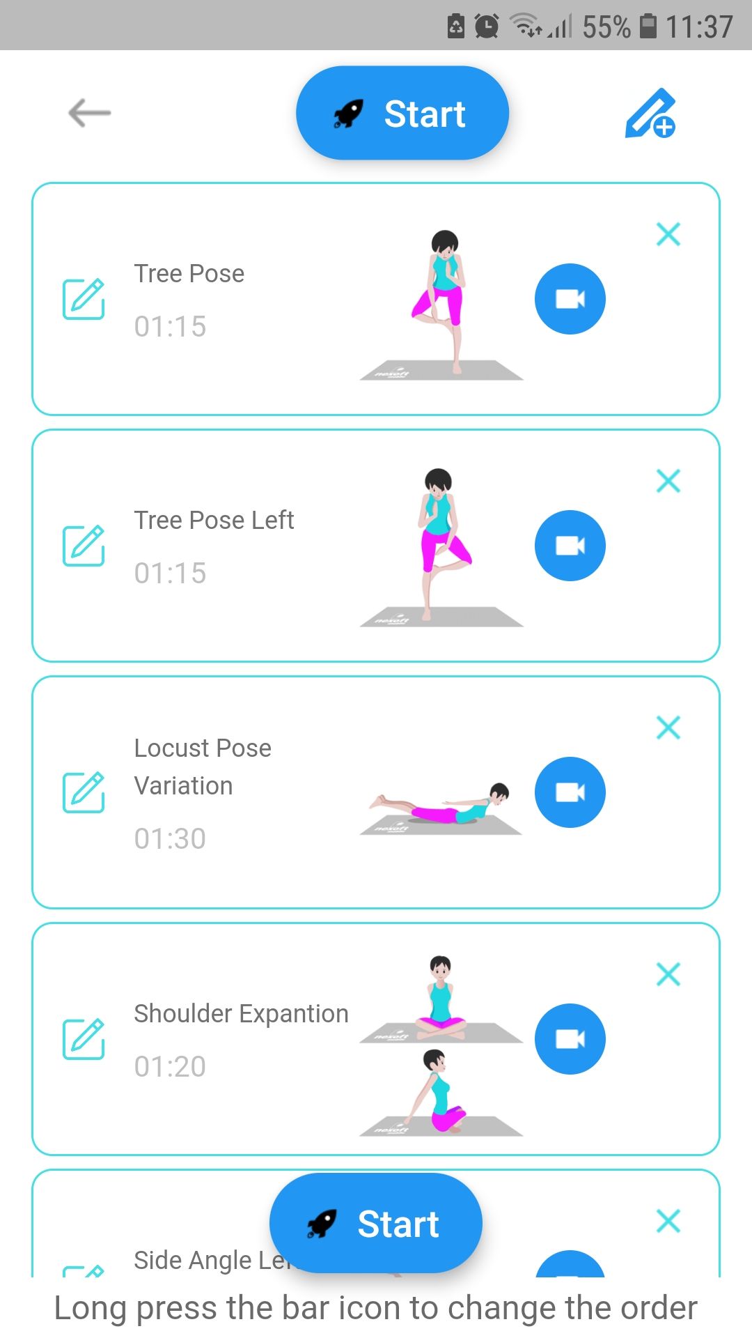 Easy Yoga for weight loss home mobile fitness app