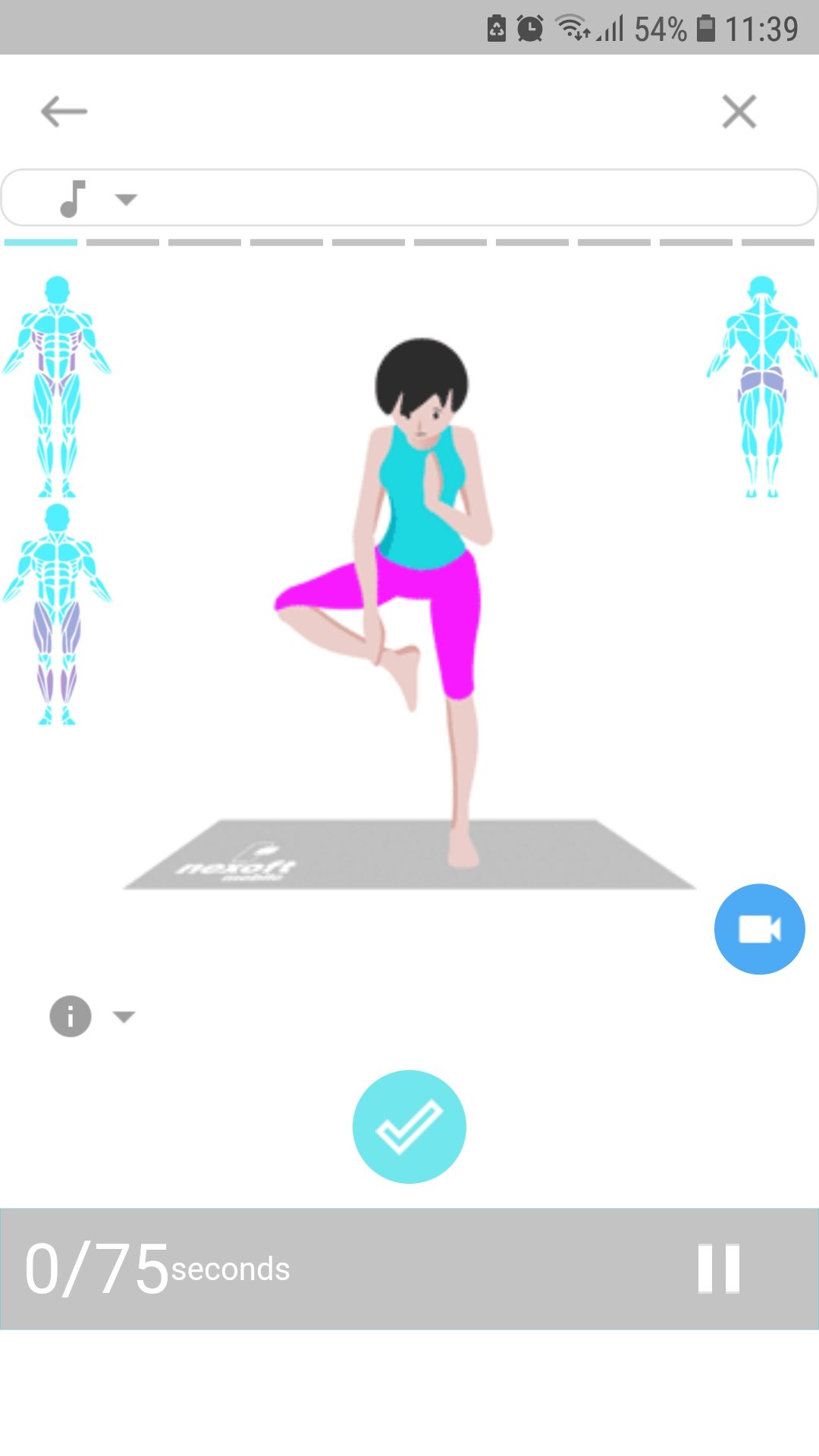 Easy Yoga for weight loss home mobile fitness app workout