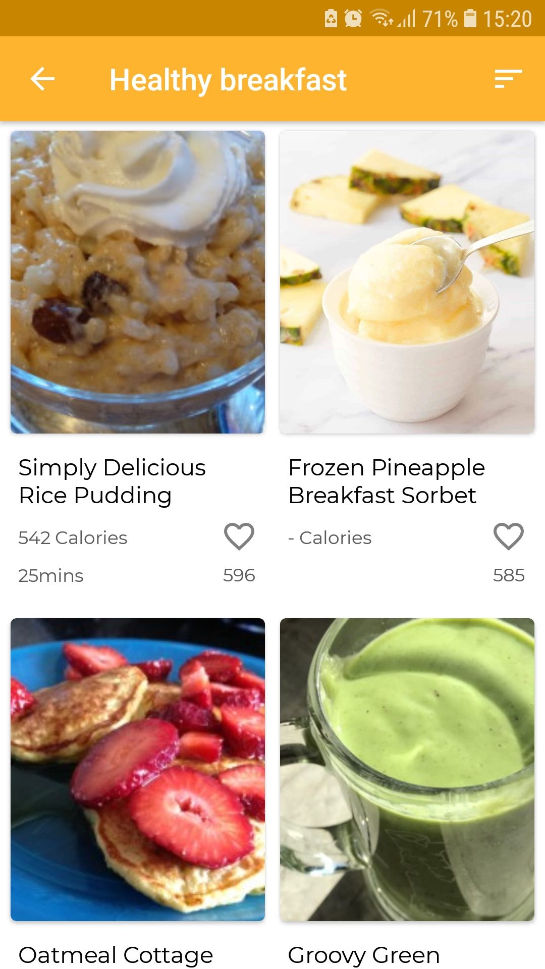 Endless Breakfast Recipes mobile recipes app healthy