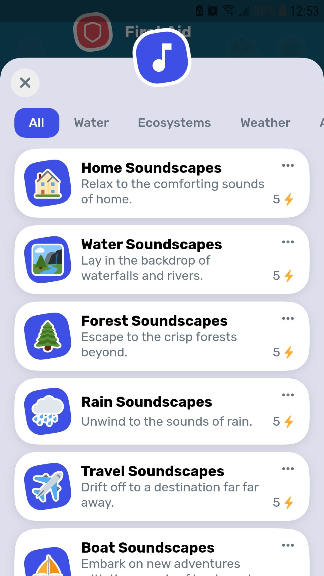 Finch self-care widget pet app soundscapes
