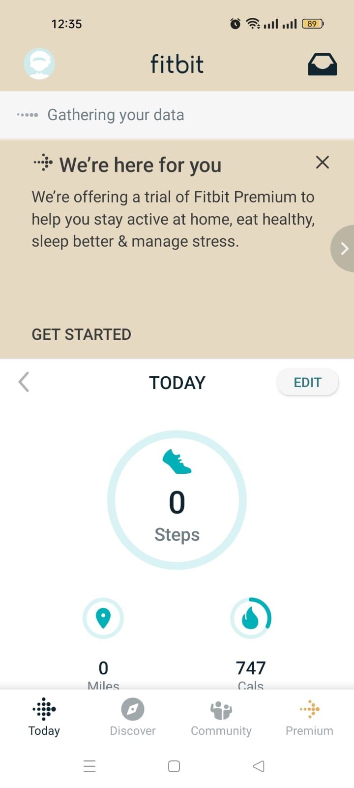 Fitbit - Today