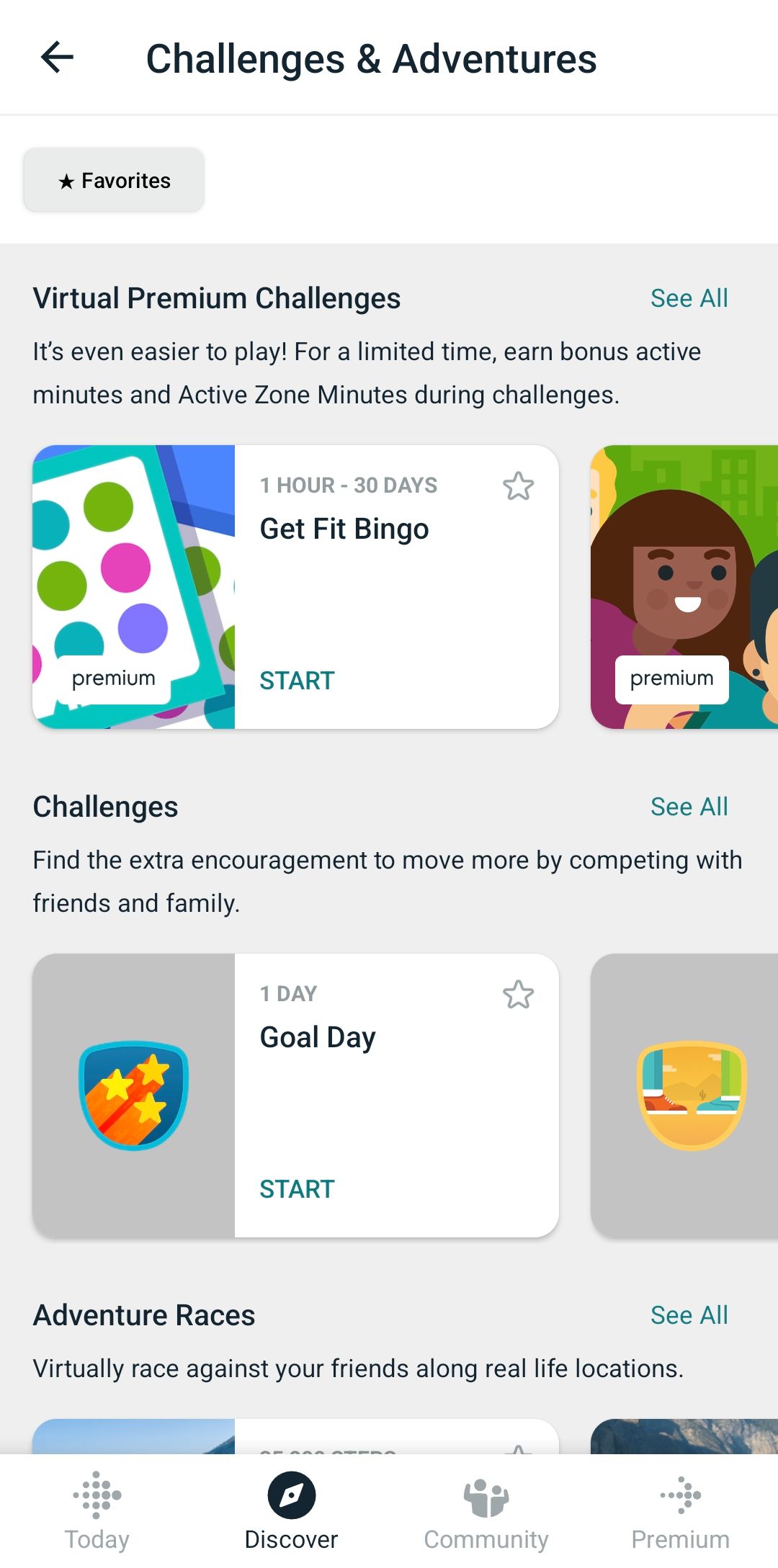 Fitbit Challenges and Adventures