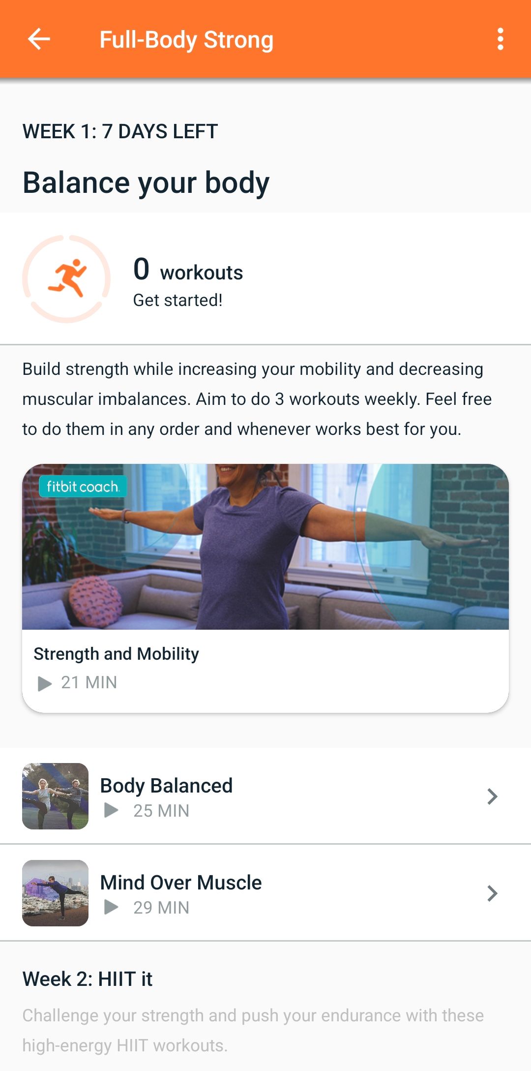 Fitbit Full-Body Strong 4