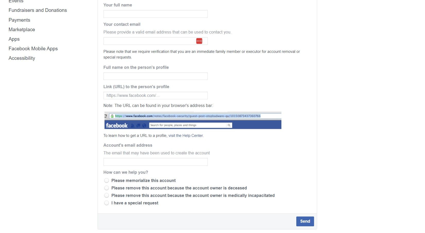 How to Get a Deceased Family Member's Facebook Account Memorialized or ...