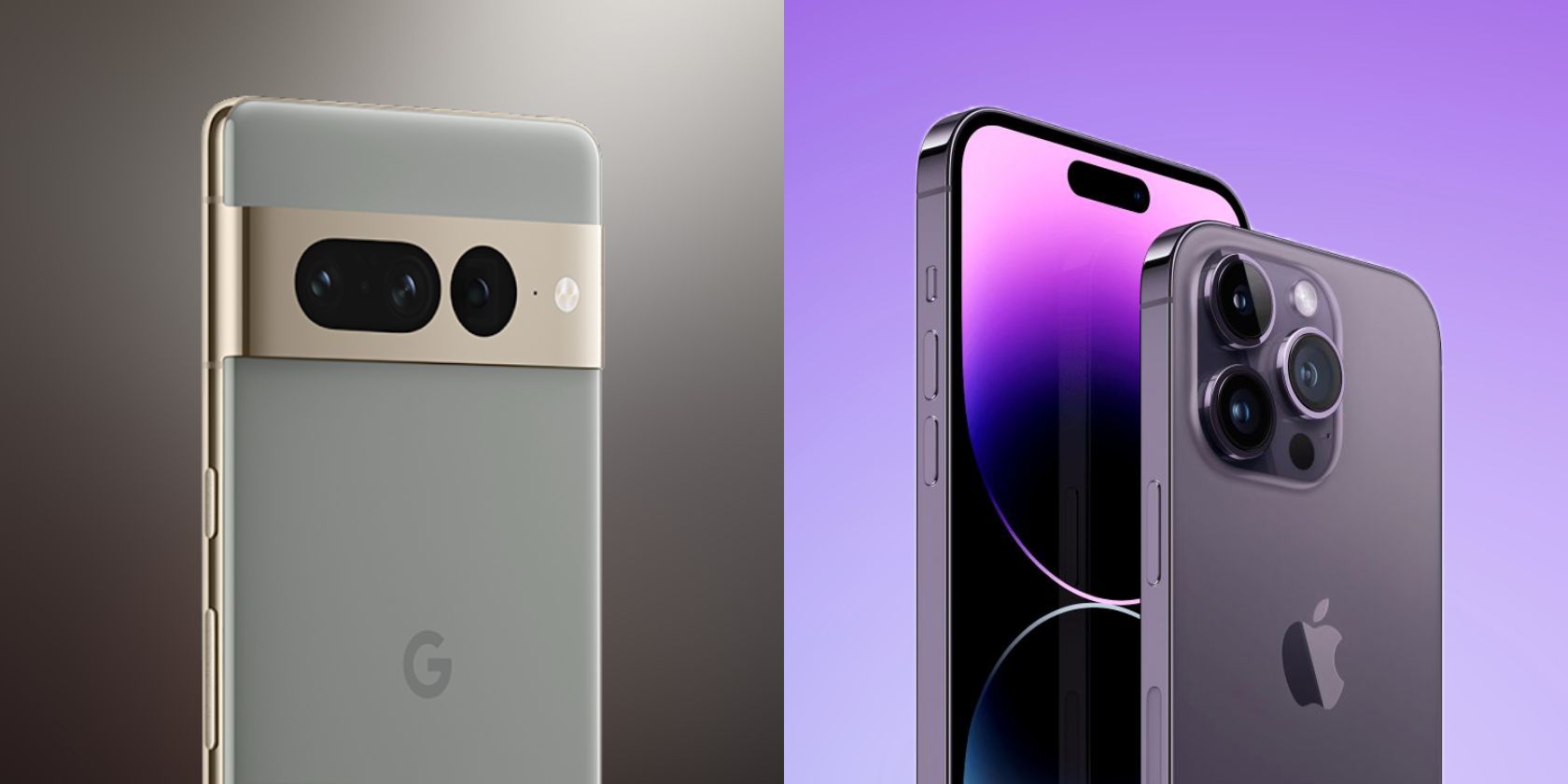 Google Pixel 7 Pro vs. iPhone 14 Pro featured image