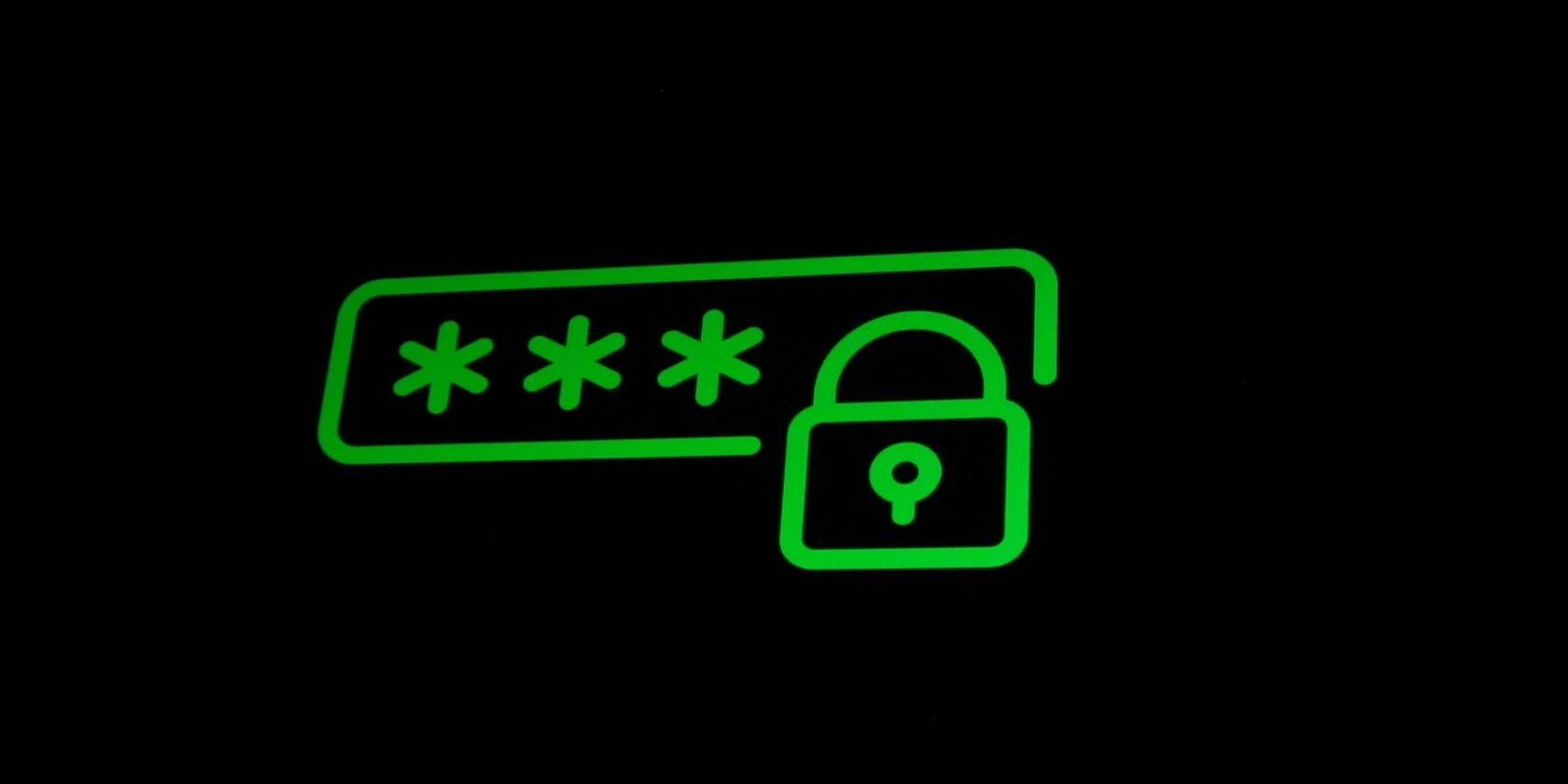 Password Field With Lock Symbol on It