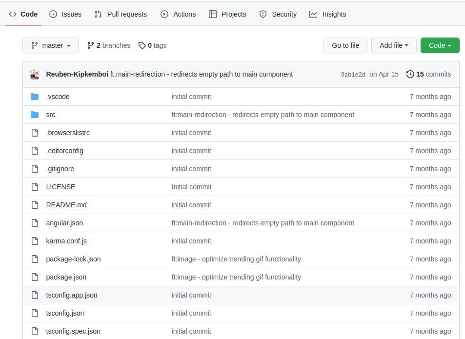 نمونه ای از یک مخزن برای شبیه سازی در Github