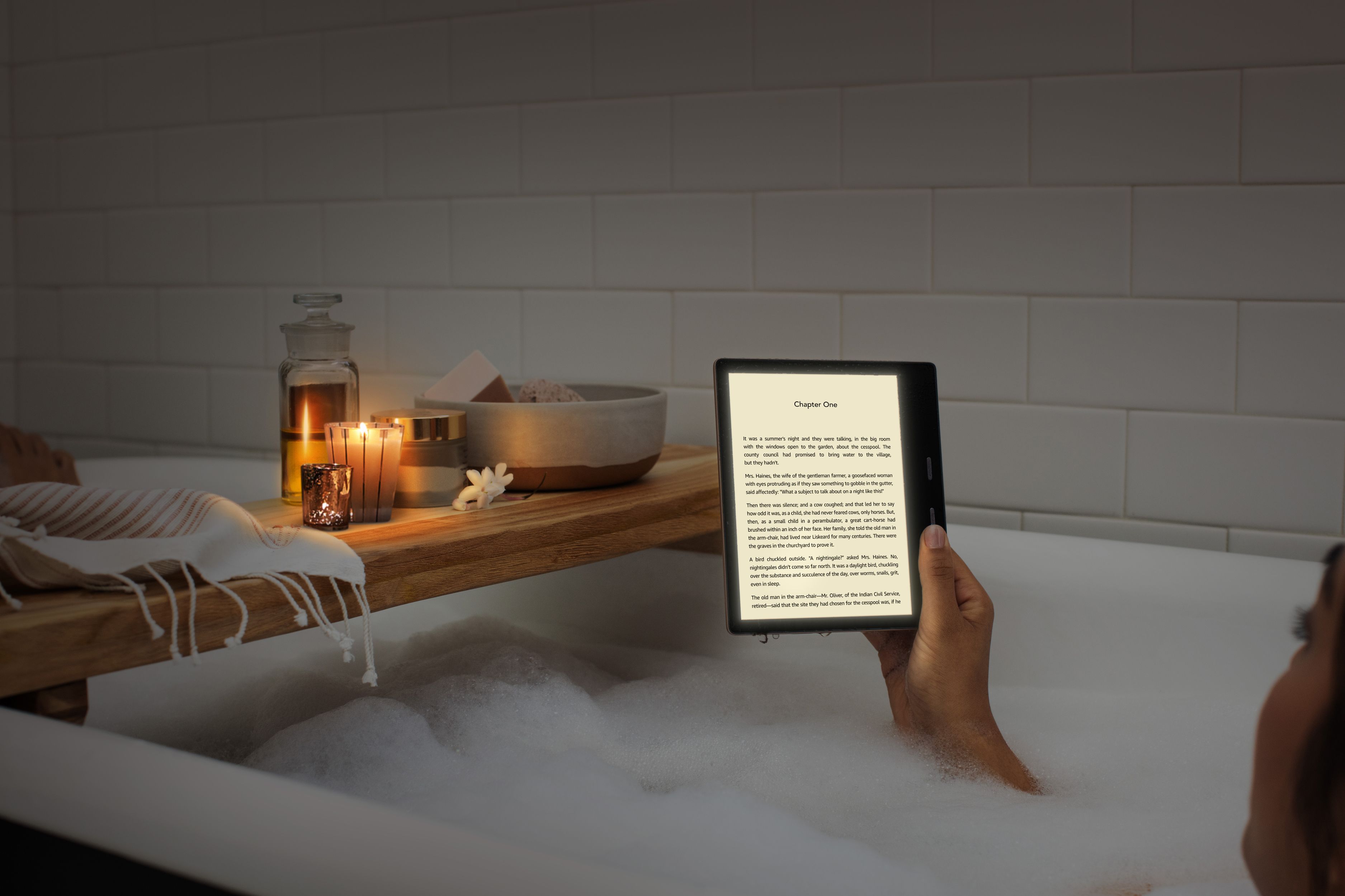 وان حمام Kindle Oasis