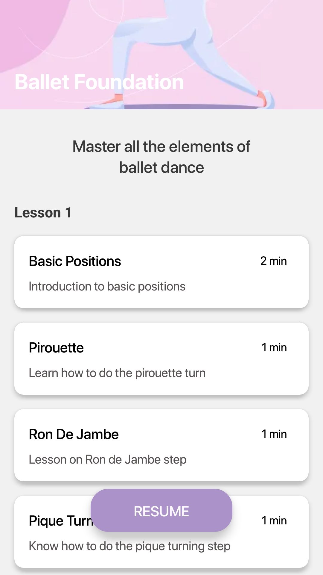 Learn dance at home mobile fitness app courses