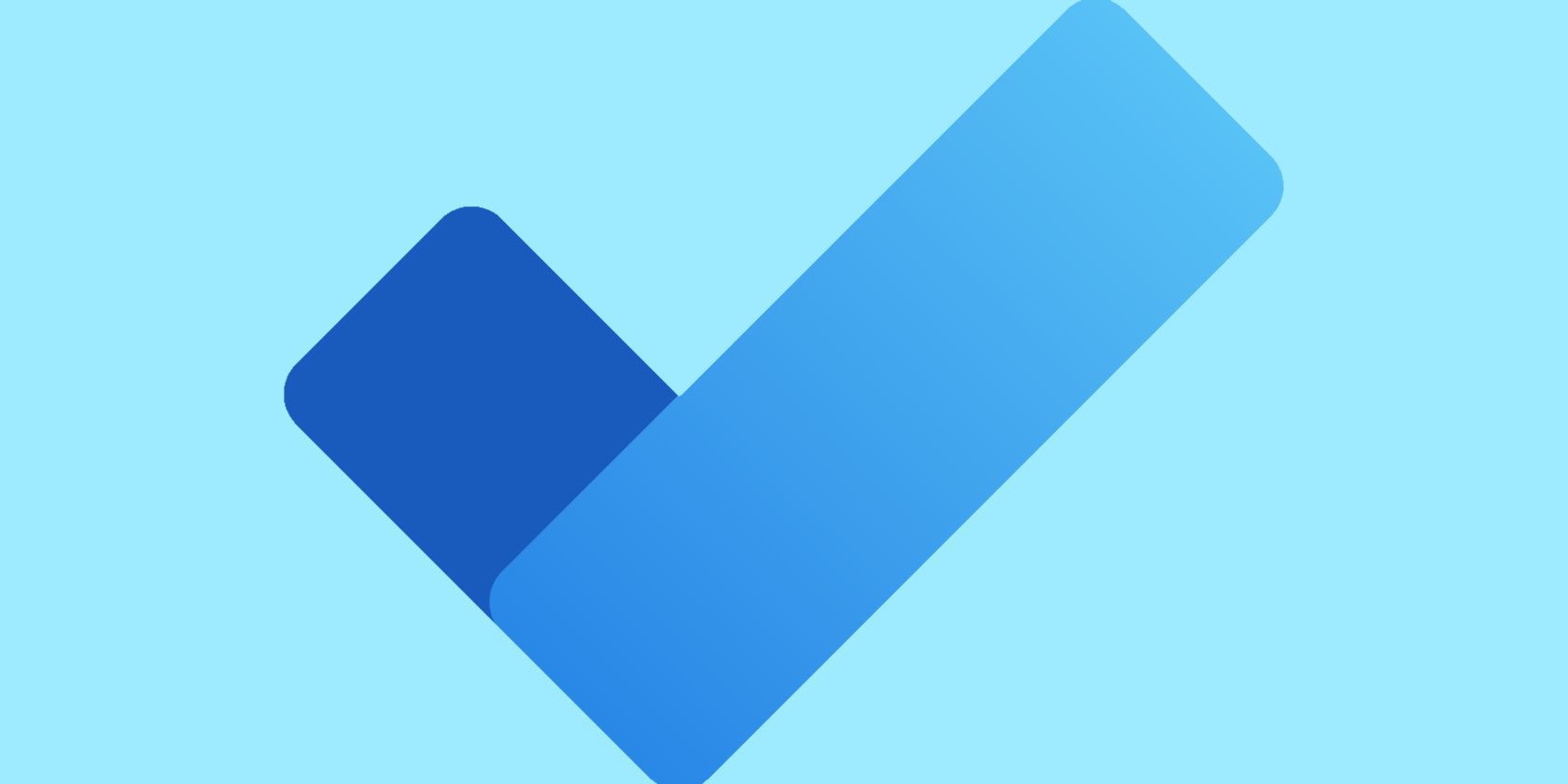 microsoft to do logo on blue background