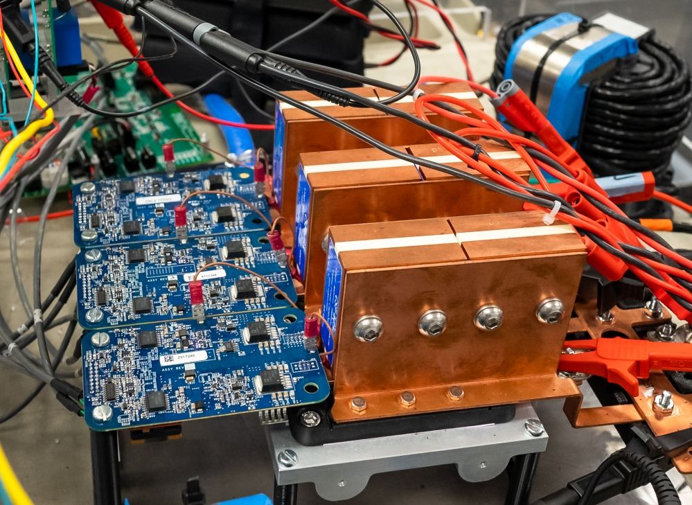 ORNL’s unique polyphase electromagnetic coil