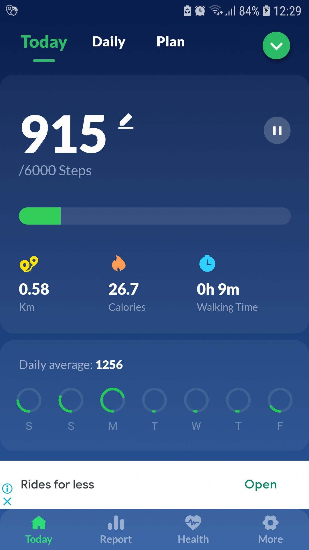 Pedometer Step Counter step tracker mobile app