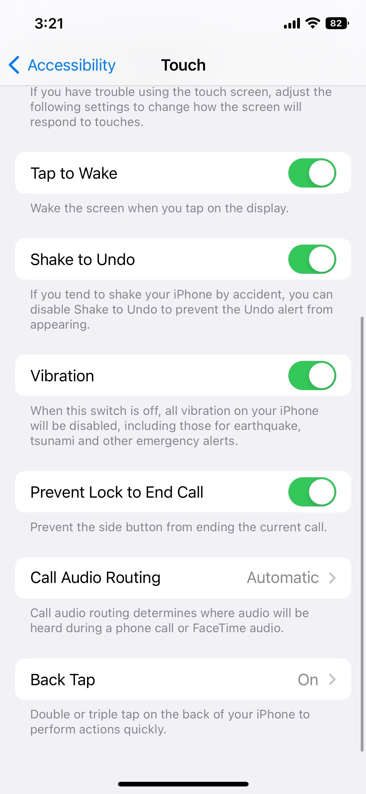 Prevent Lock to End Call feature