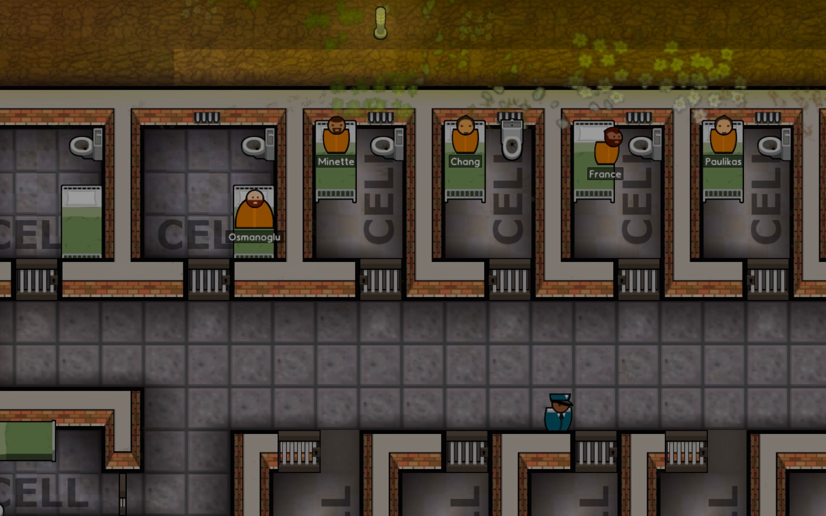 Prison Architect in-Game Screen Shot