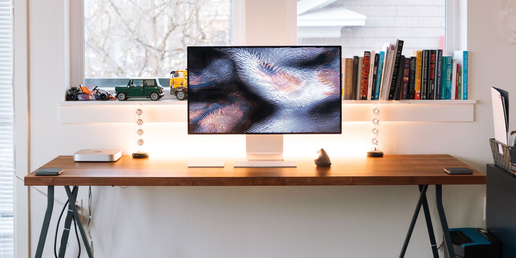 Pro Display XDR on a desk
