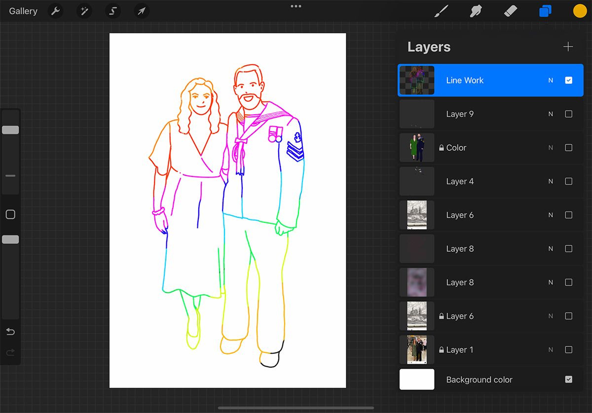 7 Different Ways to Color Your Art in Procreate