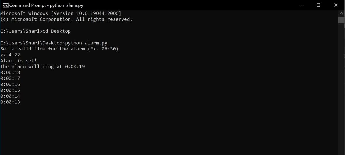 How to Create a Simple Alarm Clock in Python