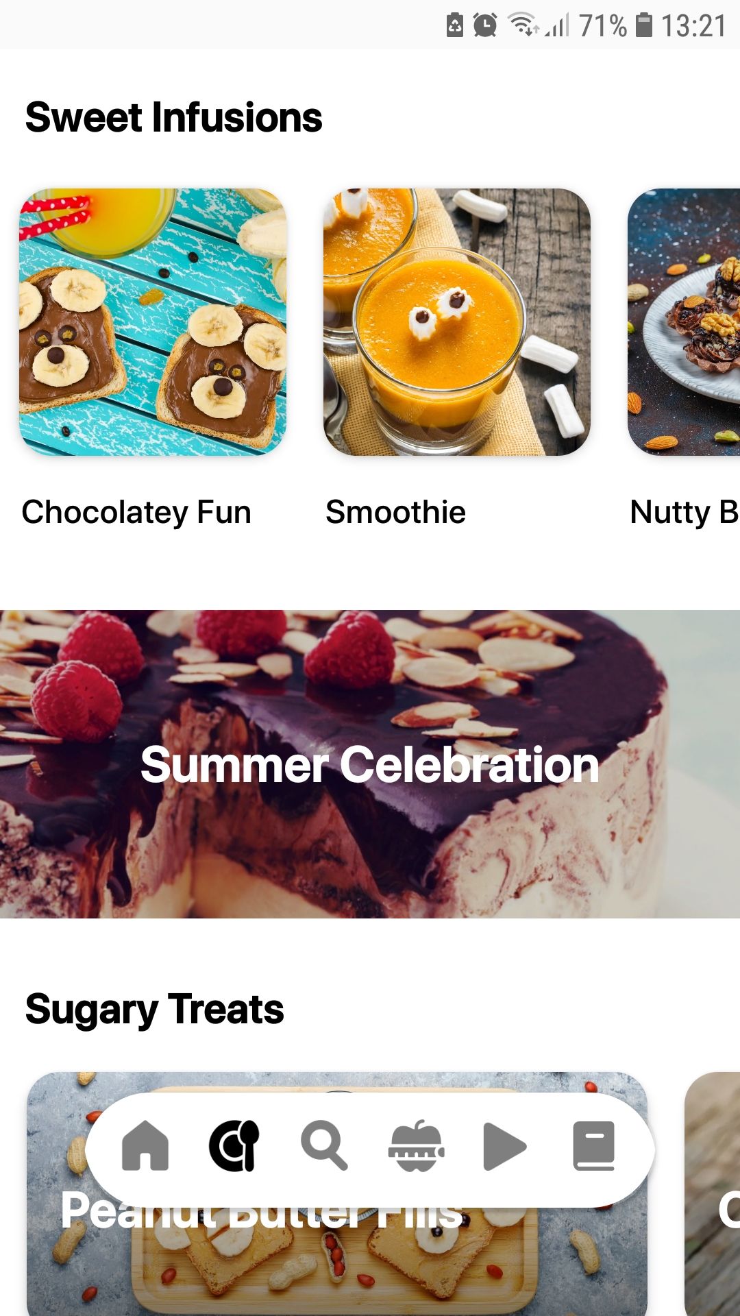 Recipes for Kids cookbook junior mobile recipe app sweets