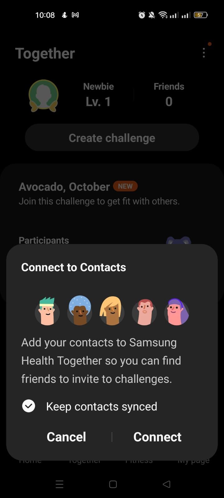 Samsung Health - Challenge