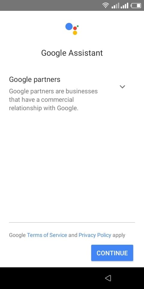 راه اندازی Google Assistant