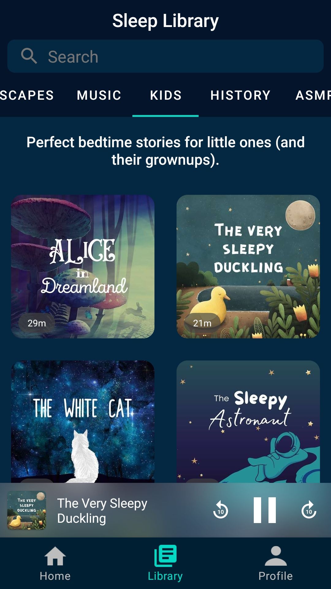 Slumber sleep library sleep mobile app