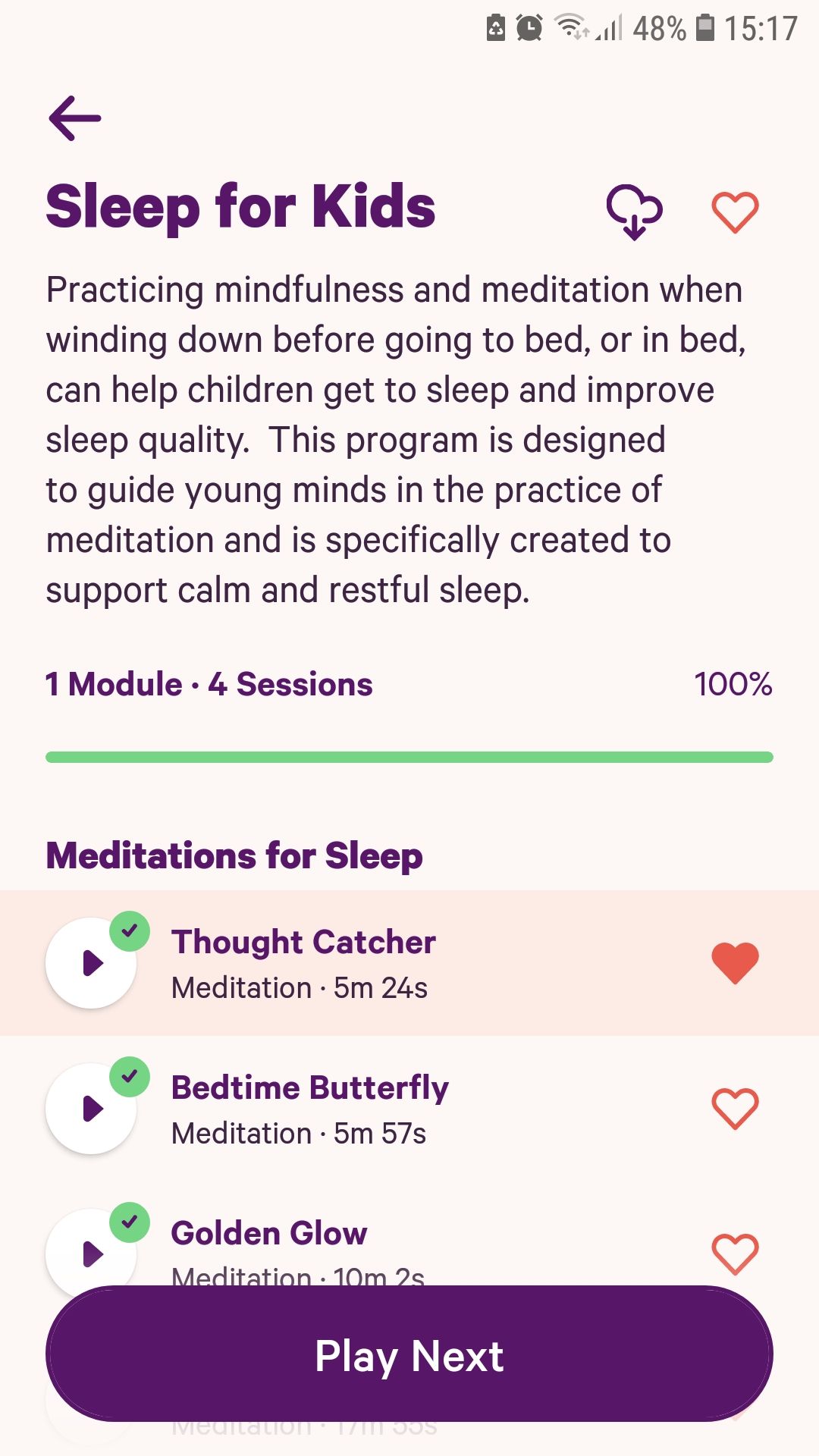 Smiling Mind mobile adults kids sleeping meditation app sleep 
