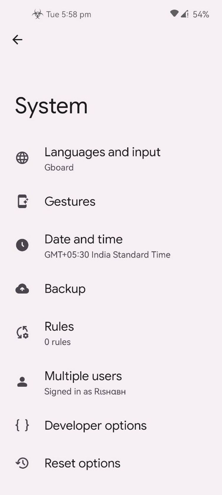 System Settings Overview In Android