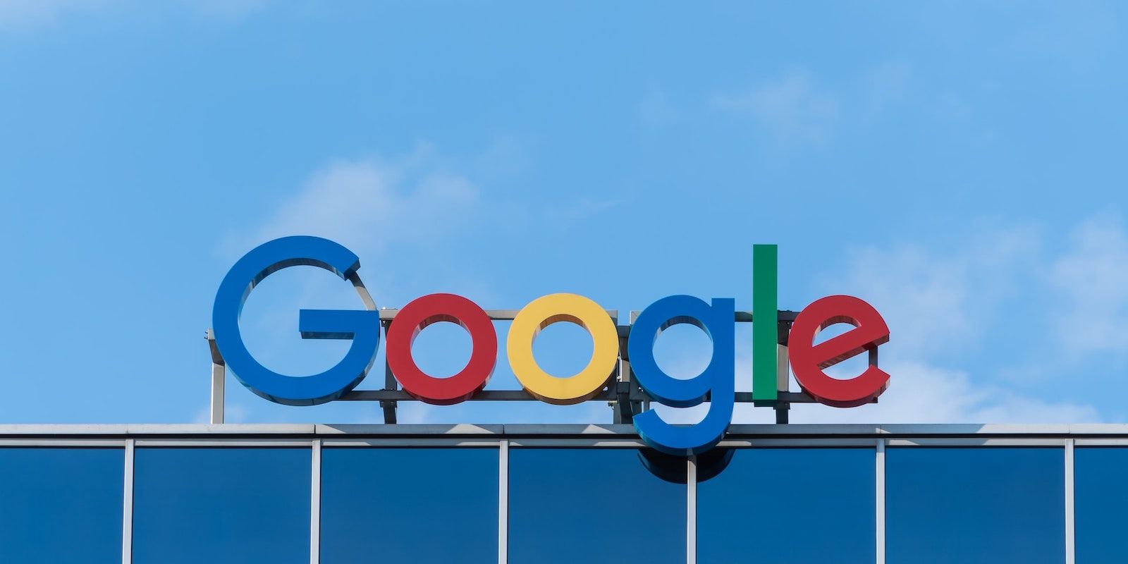 The Logo of Google Building