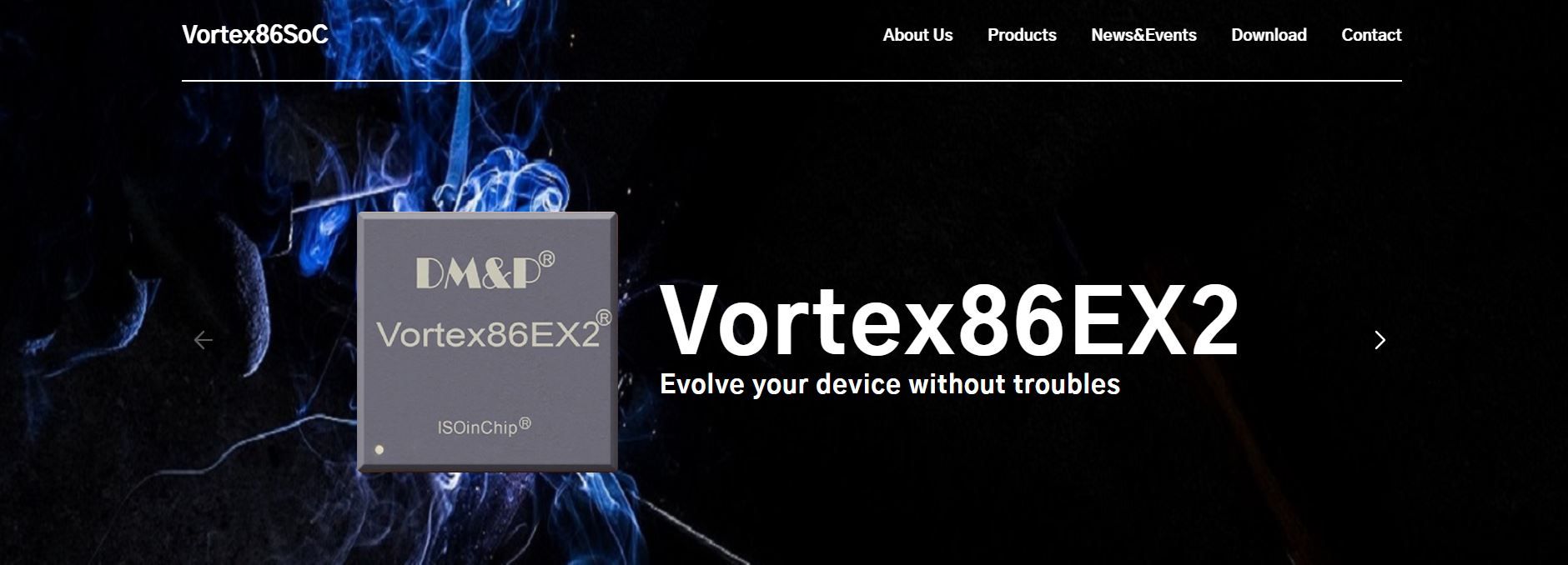 Vortex86 homepage