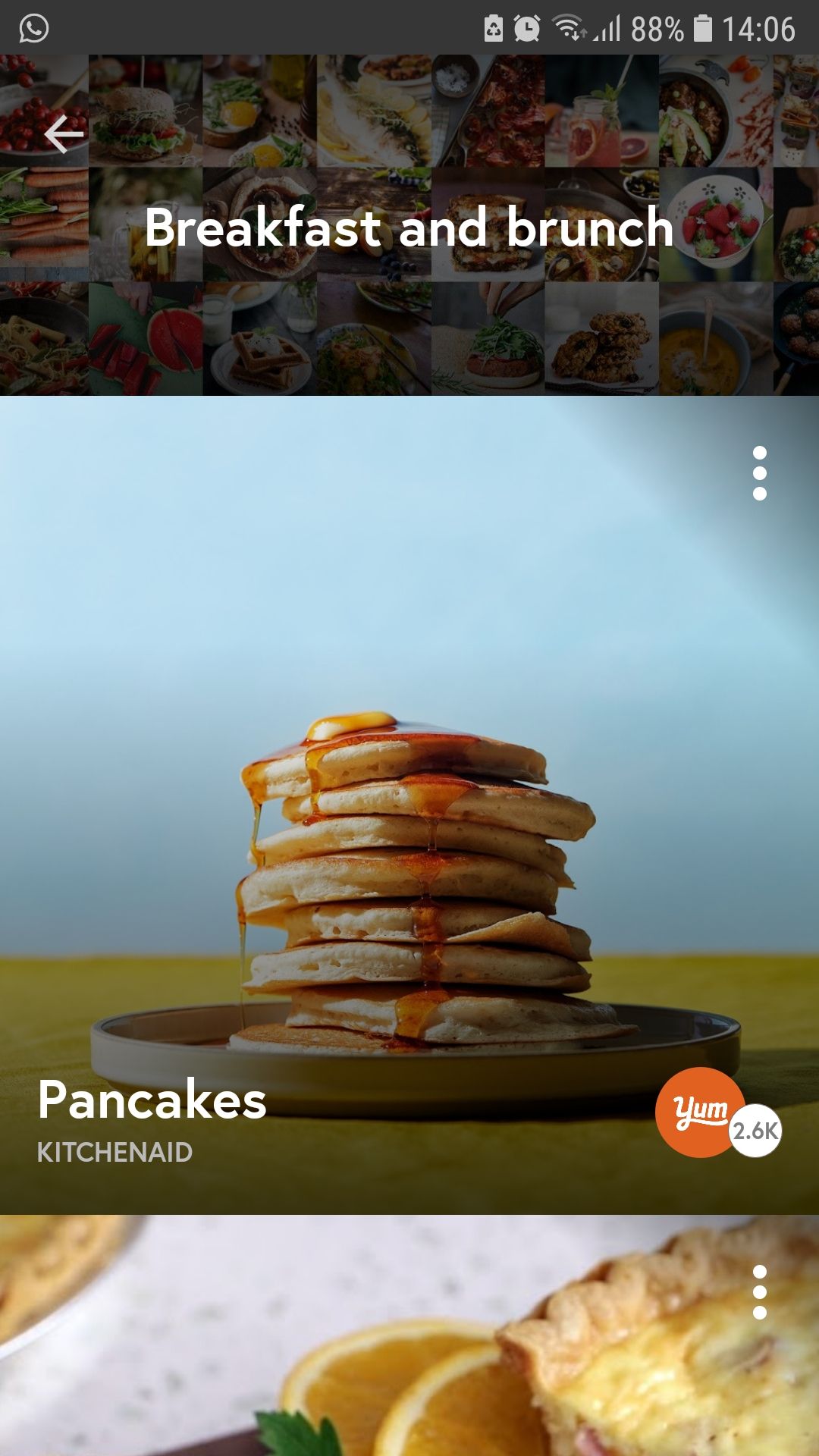 Yummly mobile breakfast recipe app breakfast recipes