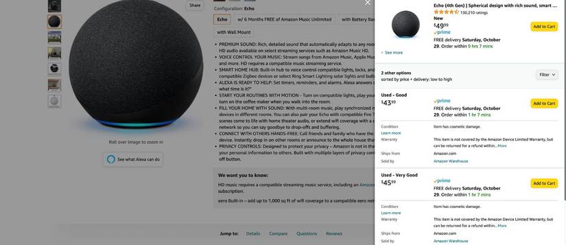 Add Alexa on the Cheap at Amazon's Hidden Discount Stores