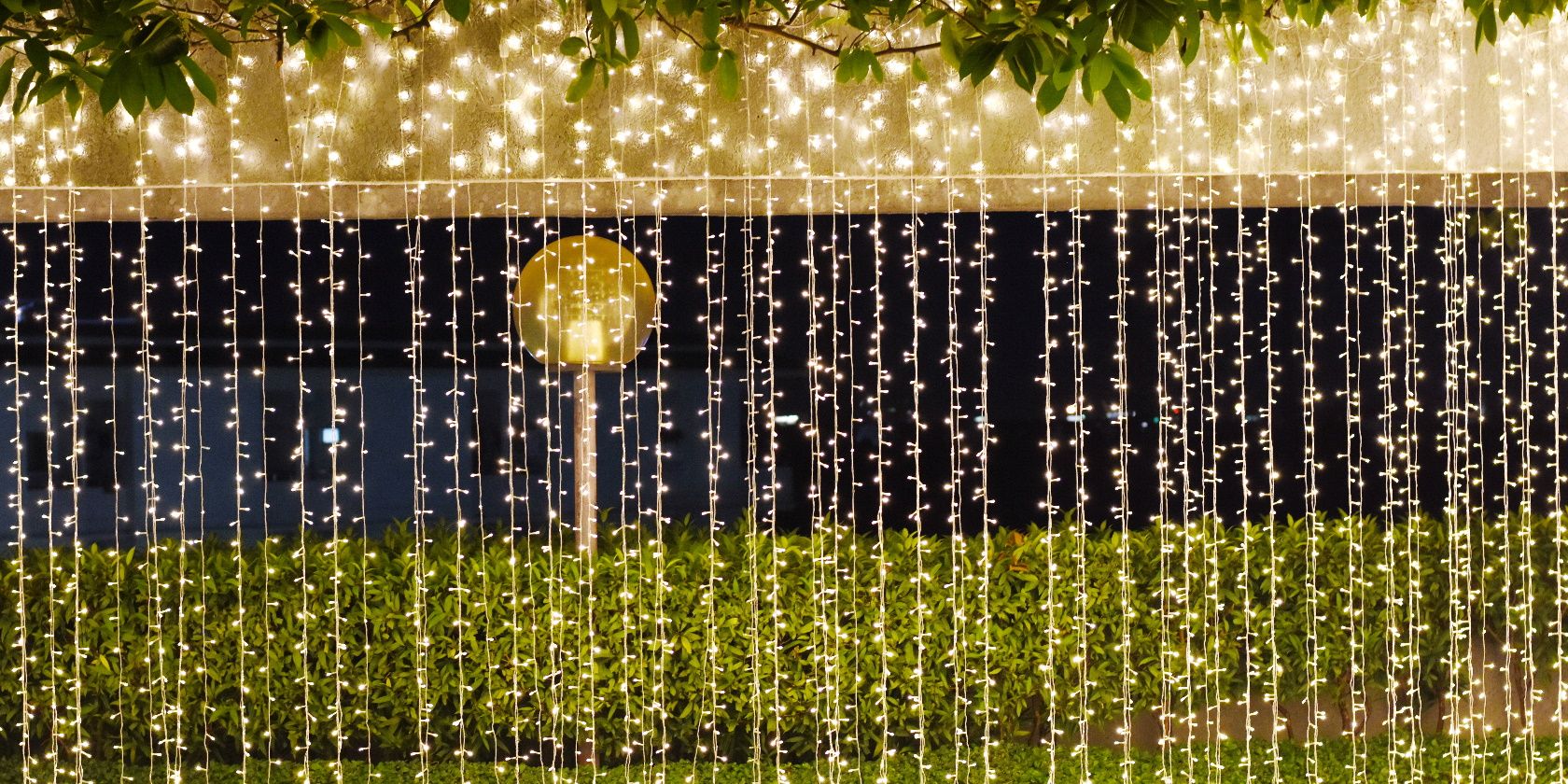 smart led curtain lights