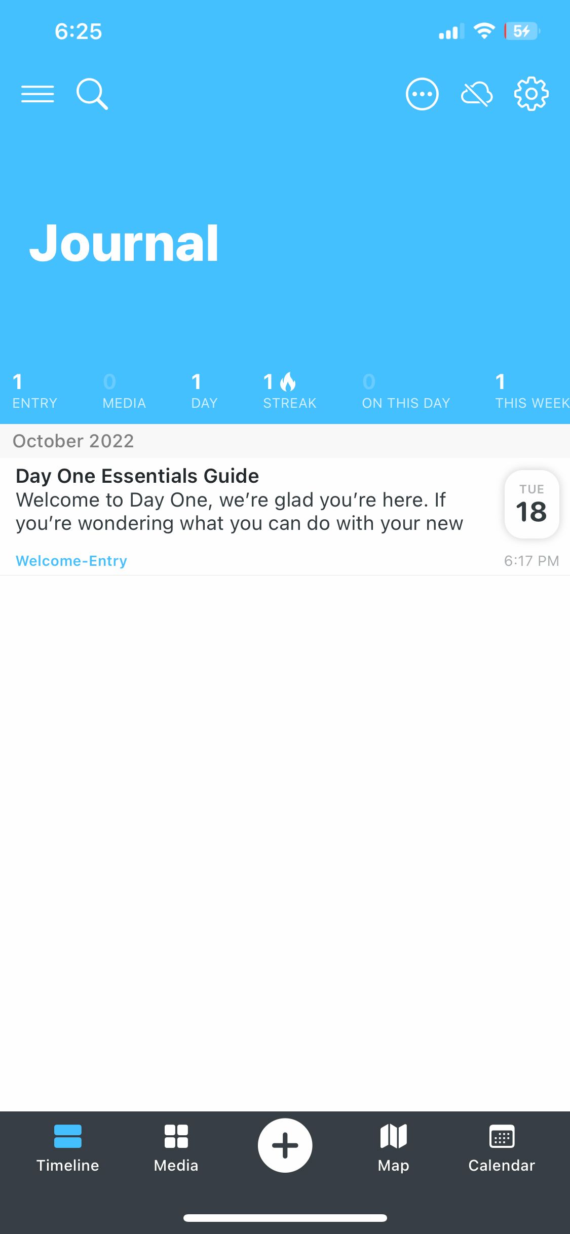 Day One Journal App for iPhone Journal