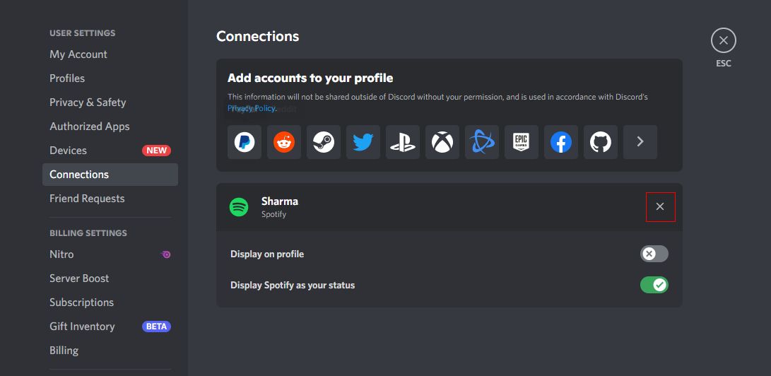 How to Connect Your Spotify Account With Discord