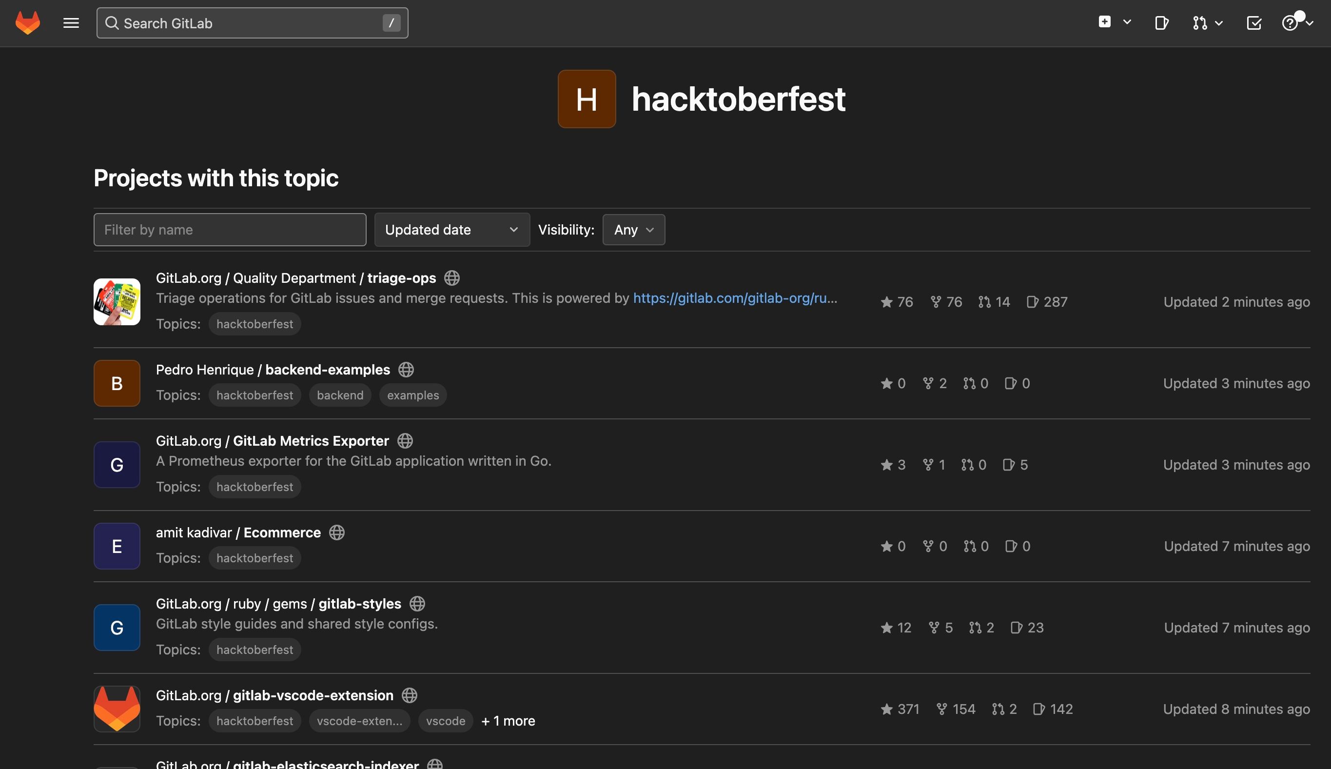 hactoberfest-topic-gitlab