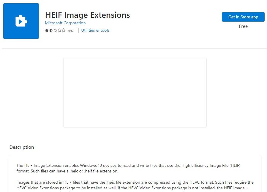 Comment installer les codecs HEVC et HEIC sur Windows 11